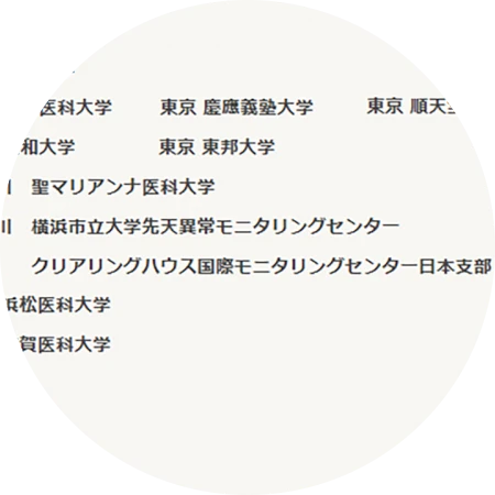 研究機関例一覧