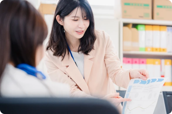 行政サポートの様子